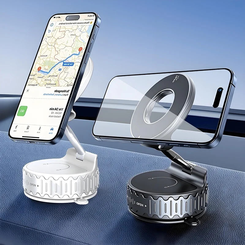 Suporte de celular magnético para carro com ventosa®